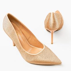 Pantofi dama Maritta Aurii 4