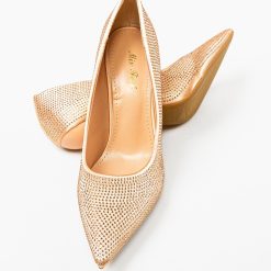 Pantofi dama Maritta Aurii 6
