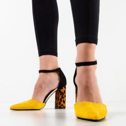 Pantofi dama Oliver Galbeni 2