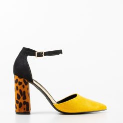 Pantofi dama Oliver Galbeni 3