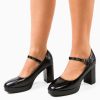 Pantofi dama Pugh Negri-Pantofi cu toc-Pantofi cu toc