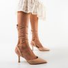 Pantofi dama Sanford Nude-Pantofi cu toc-Pantofi cu toc