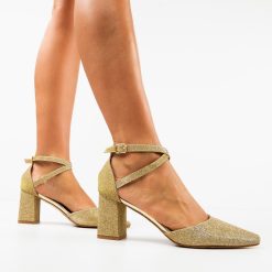 Pantofi dama Shams Aurii 3