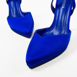 Pantofi dama Sisel Albastri 4