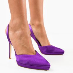 Pantofi dama Sisel Mov 1