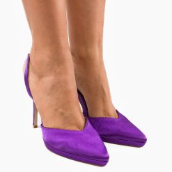 Pantofi dama Sisel Mov 3