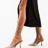 Pantofi dama Steele Bej-Pantofi cu toc-Pantofi cu toc