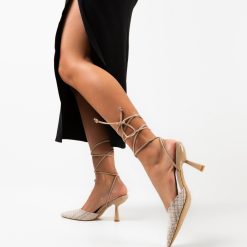 Pantofi dama Steele Bej 2