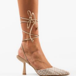 Pantofi dama Steele Bej 5