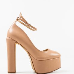 Pantofi dama Thornton Nude 3