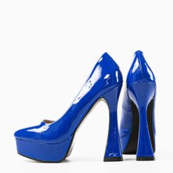 Pantofi dama Tiyam Albastri 3