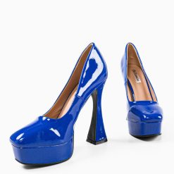 Pantofi dama Tiyam Albastri 4