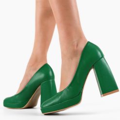 Pantofi dama Violet Verzi 3