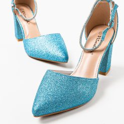 Pantofi dama Virginia Albastri 1