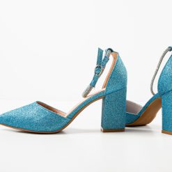 Pantofi dama Virginia Albastri 2