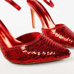 Pantofi dama Zhelimi Rosii 5