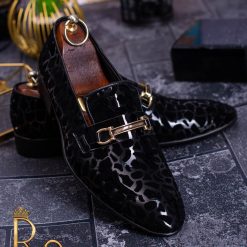 lăcuiți cu piele întoarsă - P1224-Pantofi