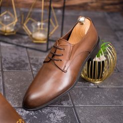 din piele naturala-  P1824-Pantofi