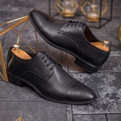 din piele naturala-  P1827-Pantofi