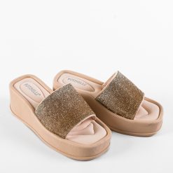 Papuci dama Gaib Bej 3