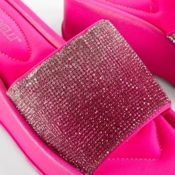 Papuci dama Gaib Fuchsia 3