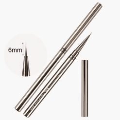 Pensula Metal Grey Liner 6mm - Everin-USTENSILE SI ACCESORII ❤️