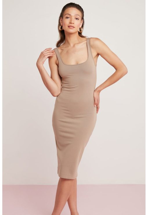 Rochie midi bodycon-FEMEI-