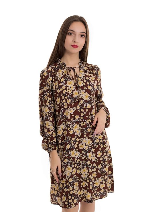 Rochie mini vaporoasa evazata Adria-FEMEI-IMBRACAMINTE/Rochii