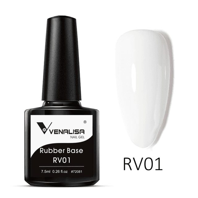 Rubber base color Venalisa RV01- Milky White - RV01 - Everin.ro-EVERIN