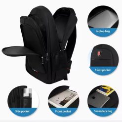 Negru/Alb-Barbati-Rucsacuri barbati 