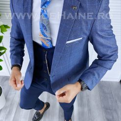 Sacou barbati in carouri slim fit B5596  P20-5.1-Sacouri barbati