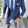 Sacou barbati slim fit A7805  P19-4.2-Sacouri barbati