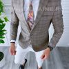 Sacou barbati slim fit B4260  32-1.3-Sacouri barbati