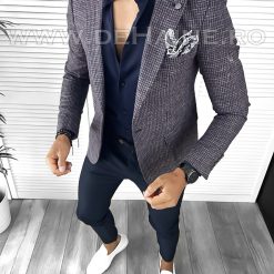 Sacou barbati slim fit ZR A8745  19-3.3-Sacouri barbati