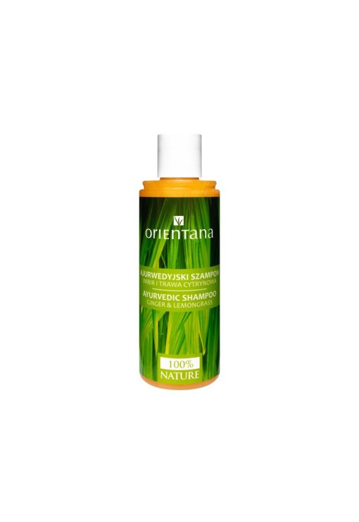 Sampon ayurvedic cu ghimbir si lemongrass - 210ml-FEMEI-GENTI SI ACCESORII/Produse cosmetice