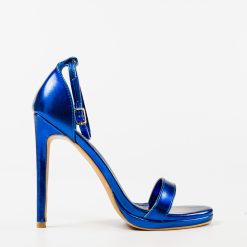 Sandale cu toc Aelian Albastre 3