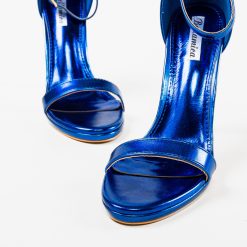 Sandale cu toc Aelian Albastre 5