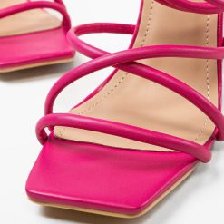 Sandale cu toc Amber Roz 6