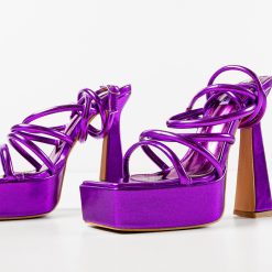 Sandale cu toc Everly Mov 4