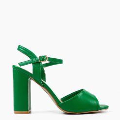 Sandale cu toc Glenna Verzi 3