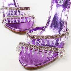 Sandale cu toc Heather Mov 7