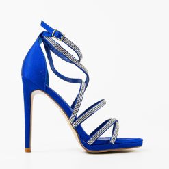 Sandale cu toc Higuel Albastre 3