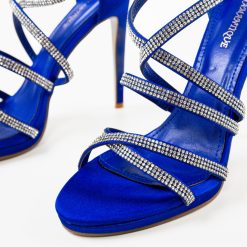 Sandale cu toc Higuel Albastre 7