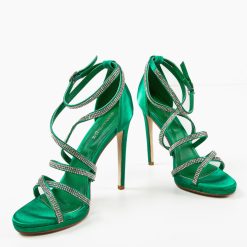 Sandale cu toc Higuel Verzi 6