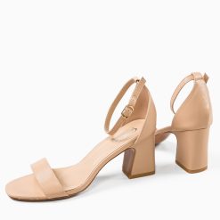 Sandale cu toc Imma Bej 4