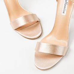 Sandale cu toc Jiske Bej 4