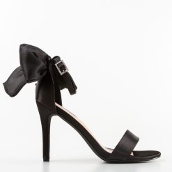 Sandale cu toc Jiske Negre 3