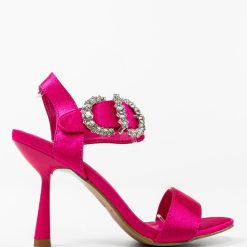 Sandale cu toc Joao Fuchsia 4 1