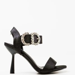 Sandale cu toc Joao Negre 3