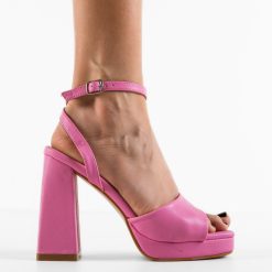 Sandale cu toc Johnna Roz 4